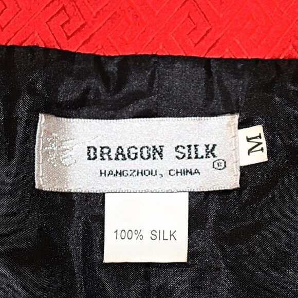 NEW - Dragon Silk - San Francisco - Chinese Silk Kimono Jacket, Medium - Picture 6 of 8